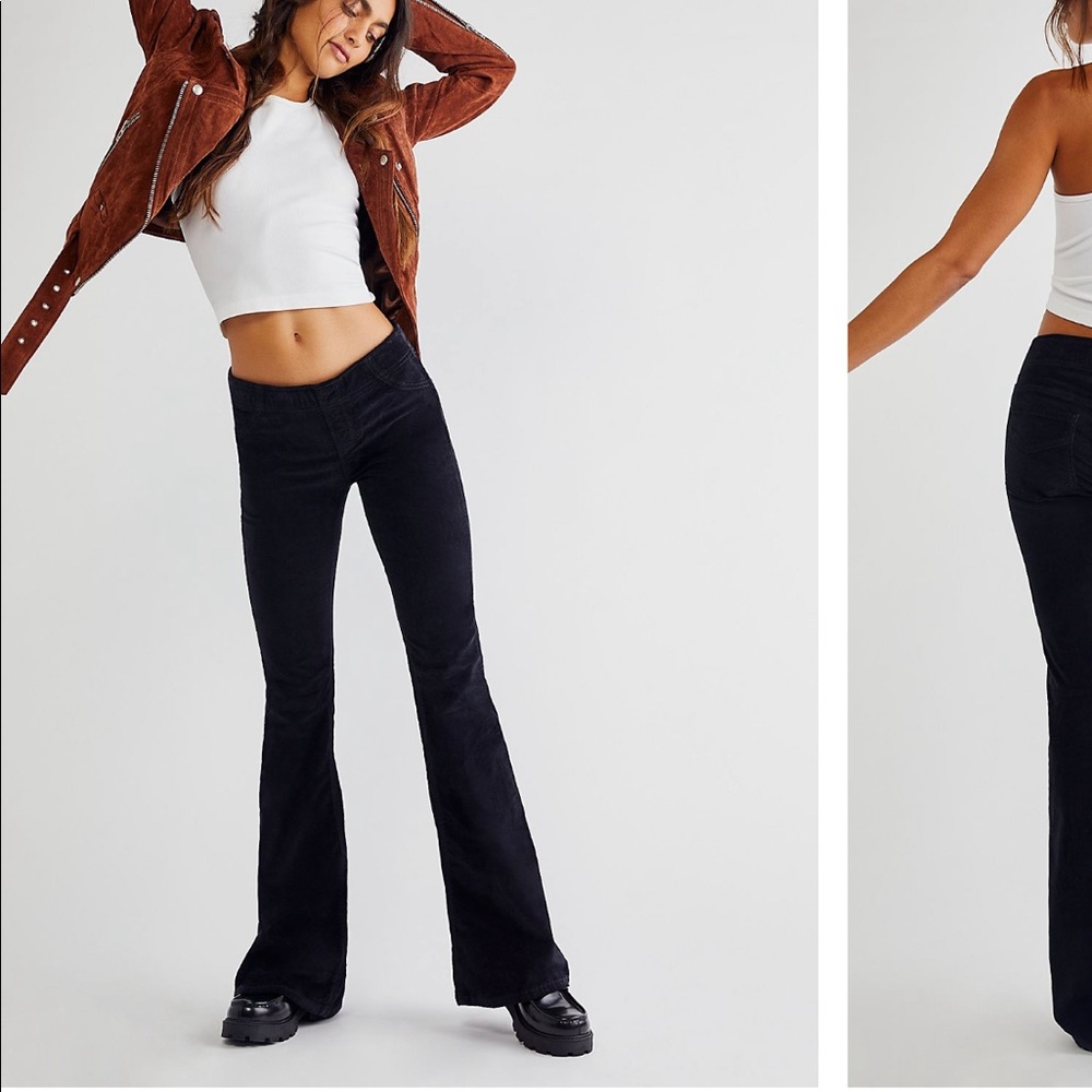 Free People Corduroy Pull On Flare